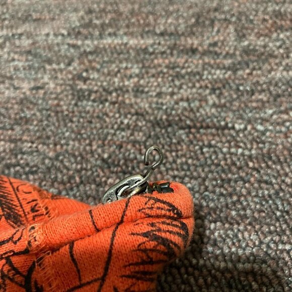 Vintage‎ Volcom Ryan Sheckler Orange All Over Print Monster Hoodie S Small - Picture 4 of 12